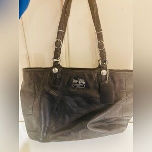 Coach Mia Embossed Leather Bag